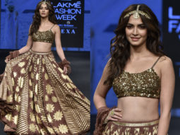 LFW Summer/Resort 2019: Kriti Kharbanda looks drop dead gorgeous as the boho bride for Sukriti and Aakriti