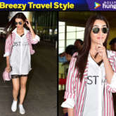 Kriti Sanon in Exhale and Jodi Life at the airport for Luka Chuppi promotions (5)
