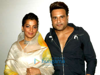 Krushna Abhishek and Mugdha Godse launch the music of the film Sharma Ji Ki Lag Gai