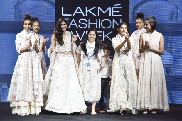 Kubra Sait and Ahana Kumra for Gazal Mishra at LFW Summer Resort 2019 (5)