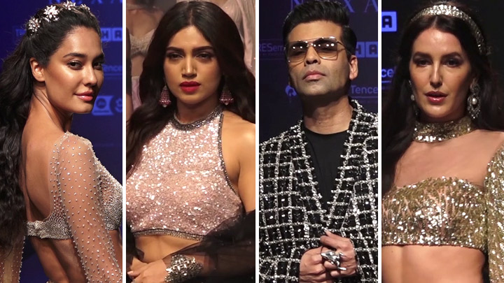 Lisa Haydon for Shriya Som & Bhumi, Karan Johar & Isabel Kaif for Shehlaa LFW Day 5