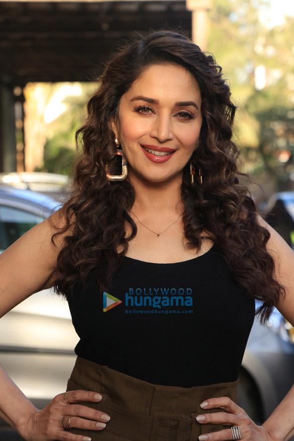 madhuri dixit anil kapoor and others snapped promoting their film total dhamaal 5