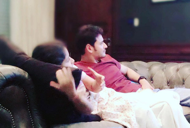 Mahesh Babu takes time off to ‘chill’ with his daughter Sitara