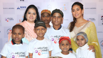 Mira Rajput snapped at The Helping Hands exhibition and fundraiser at St. Regis, Lower Parel