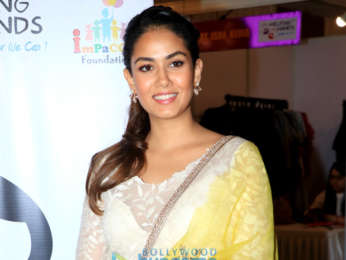 Mira Rajput snapped at The Helping Hands exhibition and fundraiser at St. Regis, Lower Parel