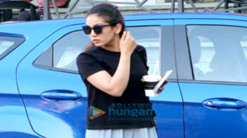 Mira Rajput spotted at a coffee shop in Juhu