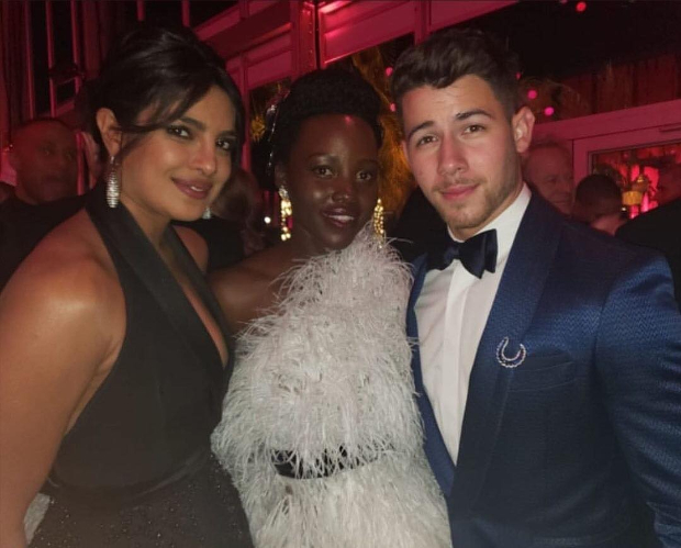 Oscars 2019 After Party: Priyanka Chopra and Nick Jonas strike a pose with Black Panther star Lupita Nyong’o, Taraji P Henson, Kate Bosworth Oscars 2019 After Party: Priyanka Chopra and Nick Jonas strike a pose with Black Panther star Lupita Nyong’o, Taraji P Henson, Kate Bosworth