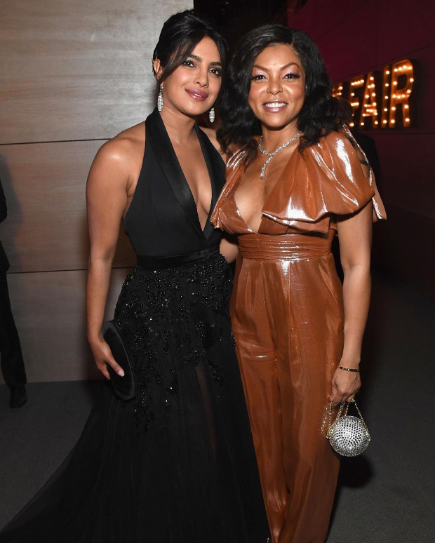 Oscars 2019 After Party: Priyanka Chopra and Nick Jonas strike a pose with Black Panther star Lupita Nyong’o, Taraji P Henson, Kate Bosworth Oscars 2019 After Party: Priyanka Chopra and Nick Jonas strike a pose with Black Panther star Lupita Nyong’o, Taraji P Henson, Kate Bosworth