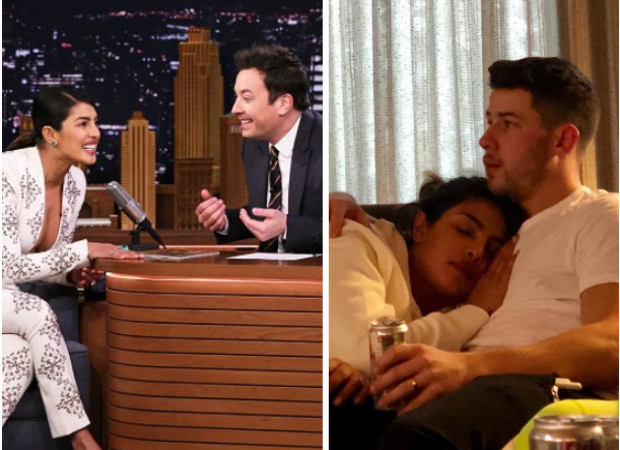 Priyanka Chopra reveals who took the COZY photo of her and husband Nick Jonas during Superbowl on Jimmy Fallon's The Tonight Show 