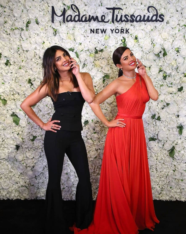 Priyanka Chopra unveils her Madame Tussauds wax figure in New York Priyanka Chopra unveils her Madame Tussauds wax figure in New York
