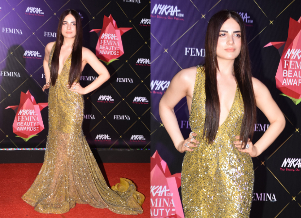 Radhika Madan in Rajat Tangri for Nykaa-Femina Beauty Awards (1)