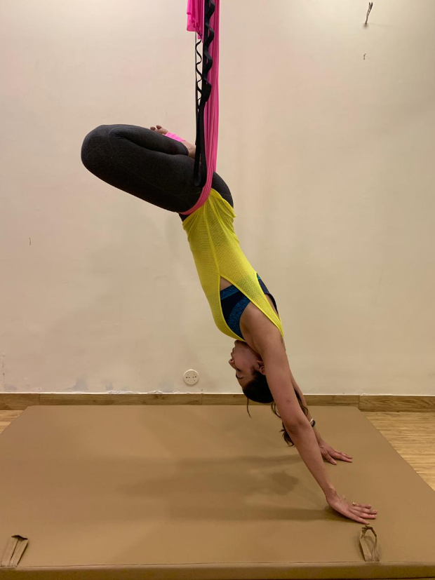 Rakul Preet Singh showcases her flexible aerial yoga moves and we are mighty IMPRESSED!