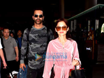 Rakul Preet Singh, Sanjeeda Sheikh and Aamir Ali snapped at the airport