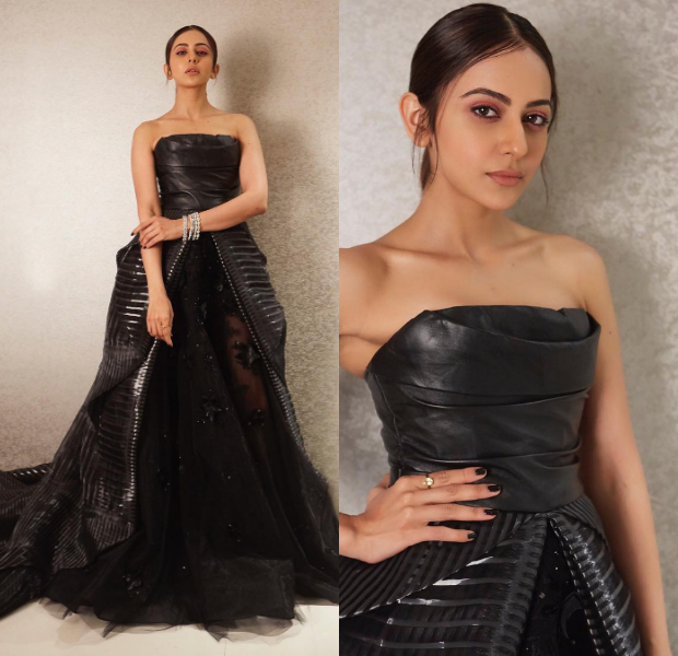 Rakul Preet Singh in Tony Ward Couture for Filmfare Glamour and Style Awards 2019