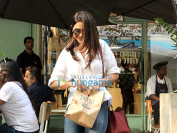 Rakul Preet Singh spotted at the Kitchen Garden in Bandra