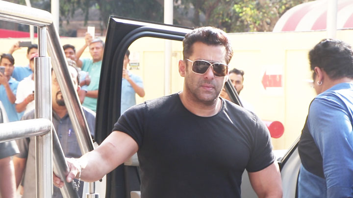 SPOTTED: Salman Khan at Trailer Launch of Film Notebook