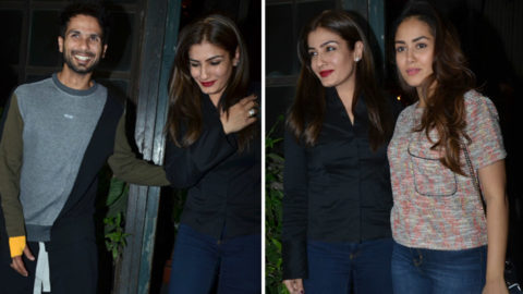 SPOTTED: Shahid Kapoor, Mira Rajput, Raveena Tandon and others at Pali ...