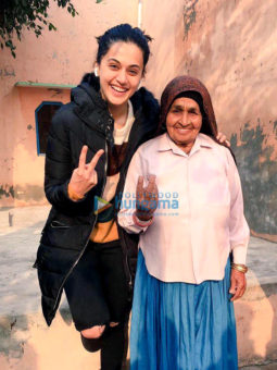 On The Sets from the movie Saand Ki Aankh
