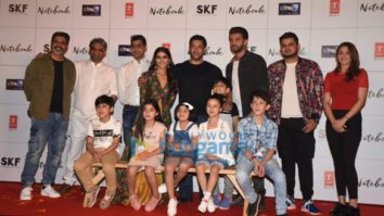 Salman Khan, Mohnish Bahl, Zaheer Iqbal and others snapped at the trailer launch of Notebook
