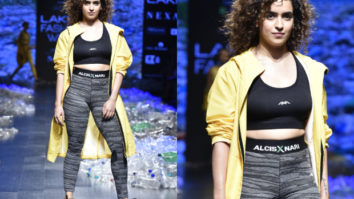 LFW Summer/ Resort 2019: Sanya Malhotra goes athleisure chic and shows why sustainability matters for Narendra Kumar x Alcis Sports