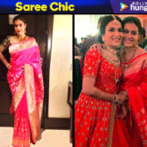 Saree Chic - Kajol in Coloroso Weaves saree for Soundarya Rajinikanth's wedding in Chennai (Featured)