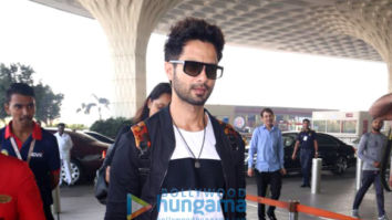 Shahid Kapoor, Bhumi Pednekar, Sushant Singh Rajput and others snapped at the airport