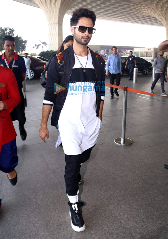 Shahid Kapoor, Bhumi Pednekar, Sushant Singh Rajput and others snapped at the airport