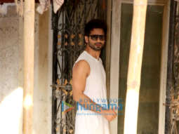 Shahid Kapoor snapped at the gym
