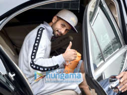 Shahid Kapoor spotted outside the gym in Juhu