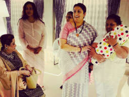 Ekta Kapoor shares a glimpse of her son Ravie Kapoor as ‘maasi’ Smriti Irani pays a visit to meet him