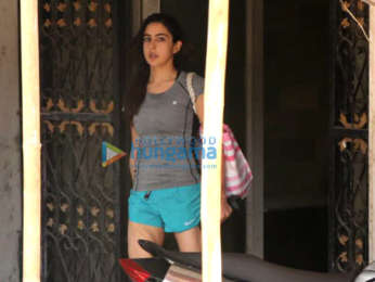 Sonakshi Sinha and Sara Ali Khan spotted at gym in Khar