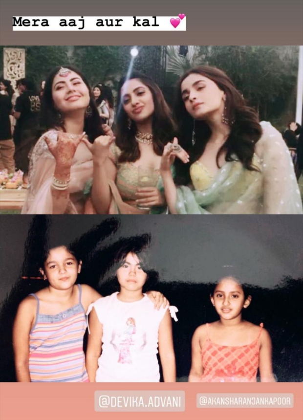 Soni Razdan gets nostalgic as she shares then and now photo of Alia Bhatt and her BFFs recreating the same pose