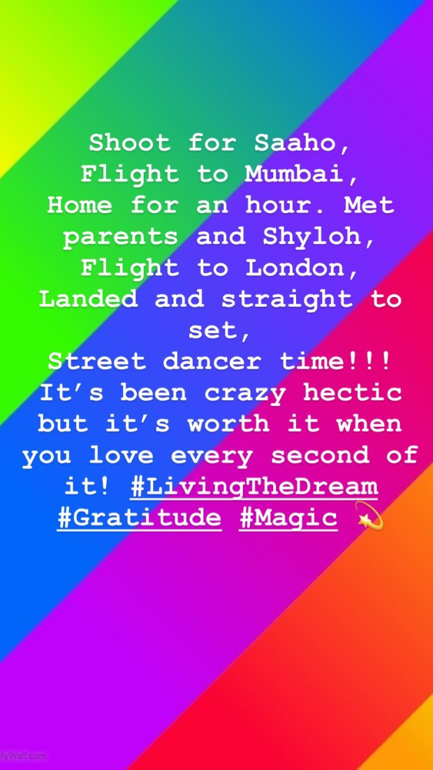 Street Dancer 3D: Shraddha Kapoor shares a happy picture with Remo D'Souza she begins London schedule Street Dancer 3D: Shraddha Kapoor shares a happy picture with Remo D'Souza she begins London schedule
