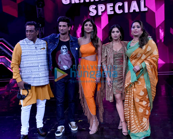 Sushant Singh Rajput, Bhumi Pednekar, Shilpa Shetty and others snapped on sets of Super Dancer Chapter 3 Sushant Singh Rajput, Bhumi Pednekar, Shilpa Shetty and others snapped on sets of Super Dancer Chapter 3