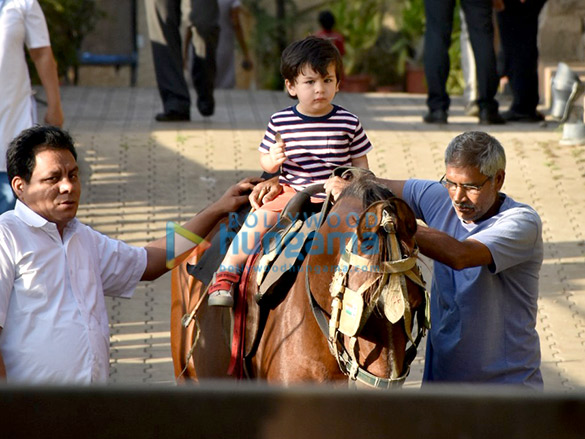 taimur ali khan snapped riding a horse 3 2