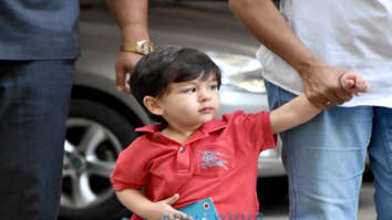 Taimur Ali Khan spotted at playschool
