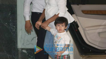 Taimur Ali Khan spotted in Bandra