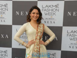 Tamannaah Bhatia, Farhan Akhtar and others snapped at Lakme Fashion Week Summer/ Resort 2019 – Day 3