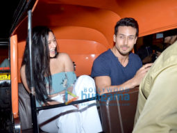 Tiger Shroff and Krishna Shroff spotted at Bastian in Bandra