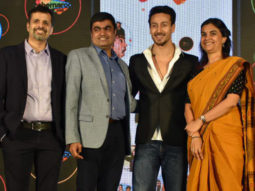 Tiger Shroff snapped at Shermaroo for an app launch