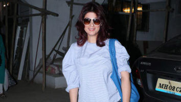 Twinkle Khanna spotted at Kromakay Salon at Juhu