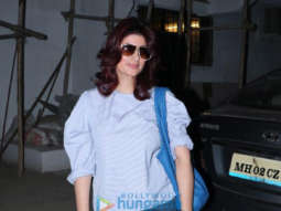 Twinkle Khanna spotted at Kromakay salon in Juhu