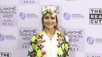 WATCH: Urvashi Rautela on RAMP at Lakme Fashion Week Day 4 for Verandah Show