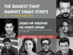 Varun Dhawan, Sanjay Dutt, producer Mahaveer Jain and other Bollywood stars along with PM Narendra Modi come out in support of Sri Sri Ravi Shankar’s campaign Drug Free India