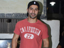 Varun Dhawan spotted at Hakim Aalim salon at Versova