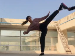 WATCH: Disha Patani learns ‘slap spin tornado’, gives her fans a glimpse of her intense workout routine