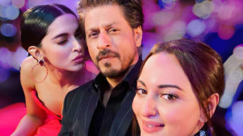 Sonakshi Sinha posts a selfie with Shah Rukh Khan and Deepika Padukone and the trio is giving us some major goals!