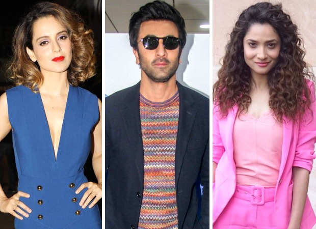 Manikarnika - Kangana Ranaut SLAMS Ranbir Kapoor and others in this video but it is the expression of Ankita Lokhande smiling awkwardly that is going viral! 