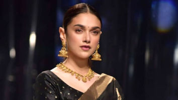6 yards of love, indeed! Aditi Rao Hydari looks ravishing as she walks for the finale of Lotus Makeup India Fashion Week