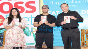 Aamir Khan snapped at the launch of Nikhil Dhurandhar’s book Fat-Loss Diet